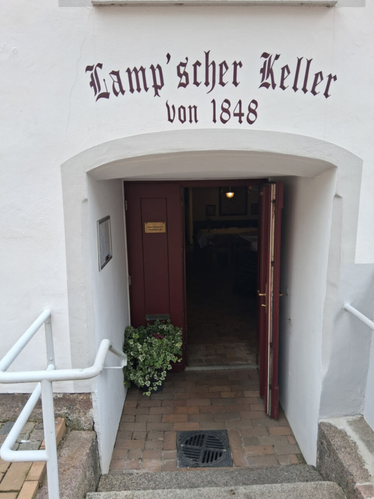 Eingangstür zum Lampschen Keller